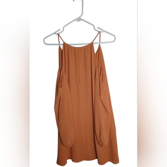 Forever 21 Women's Orange  Tunic Top- Size XS - Picture 2 of 5